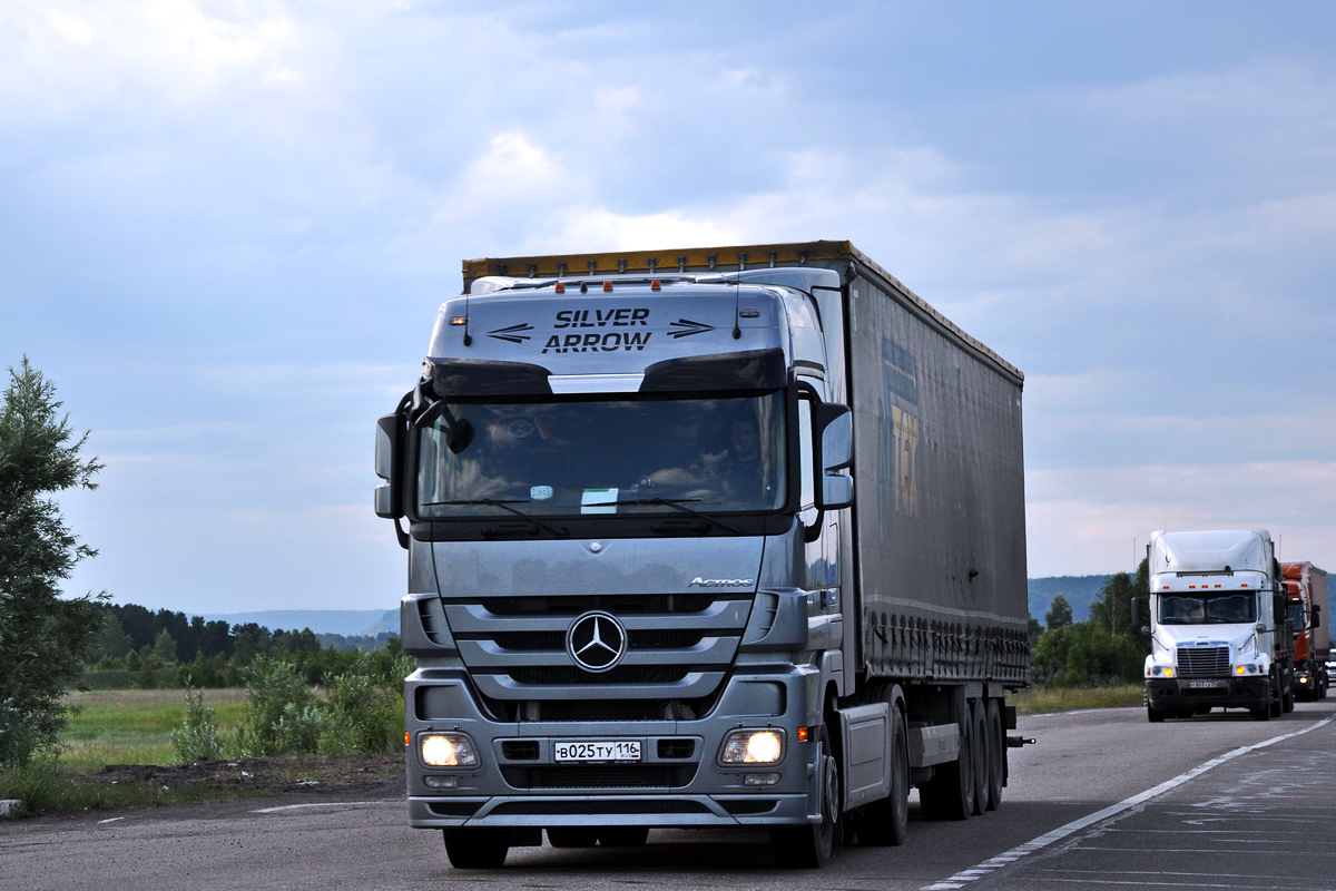 Татарстан, № В 025 ТУ 116 — Mercedes-Benz Actros ('2009) 1844