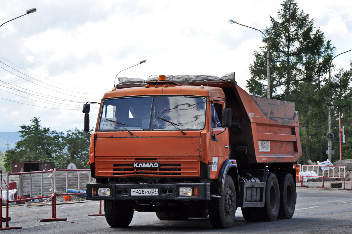 Красноярский край, № М 428 РО 24 — КамАЗ-55111-02 [55111C]