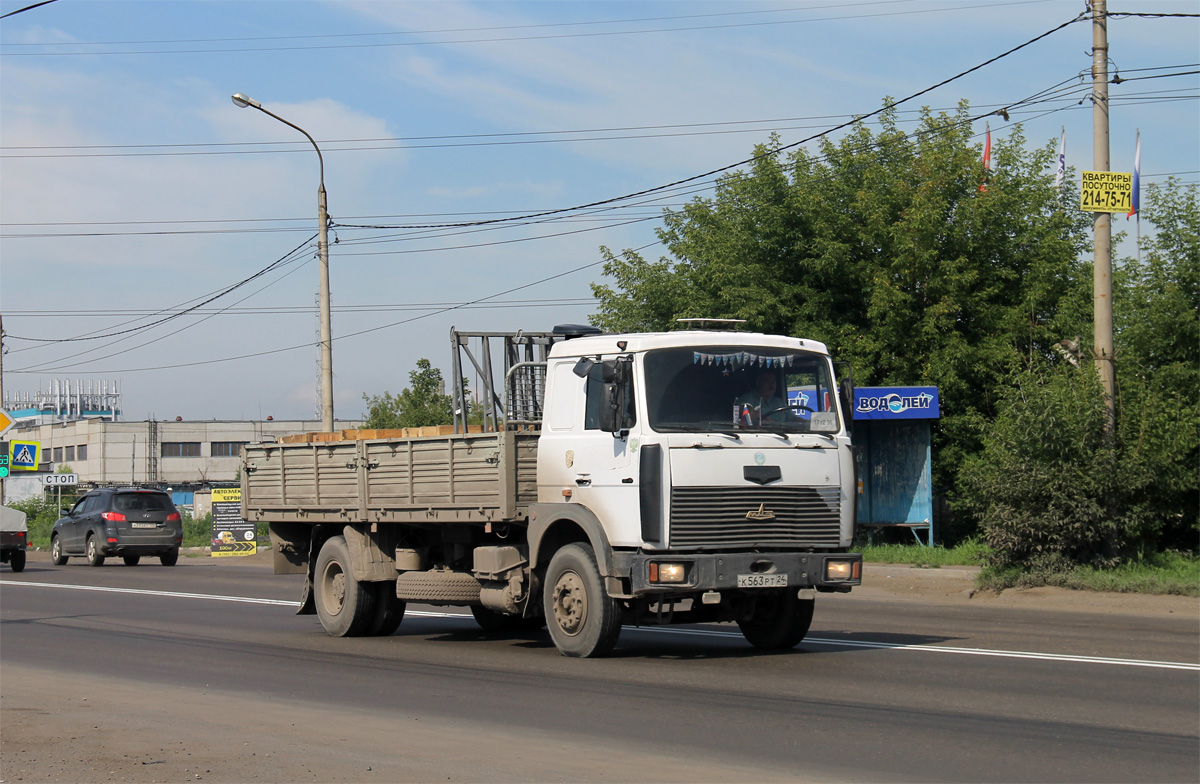 Красноярский край, № К 563 РТ 24 — МАЗ-533603