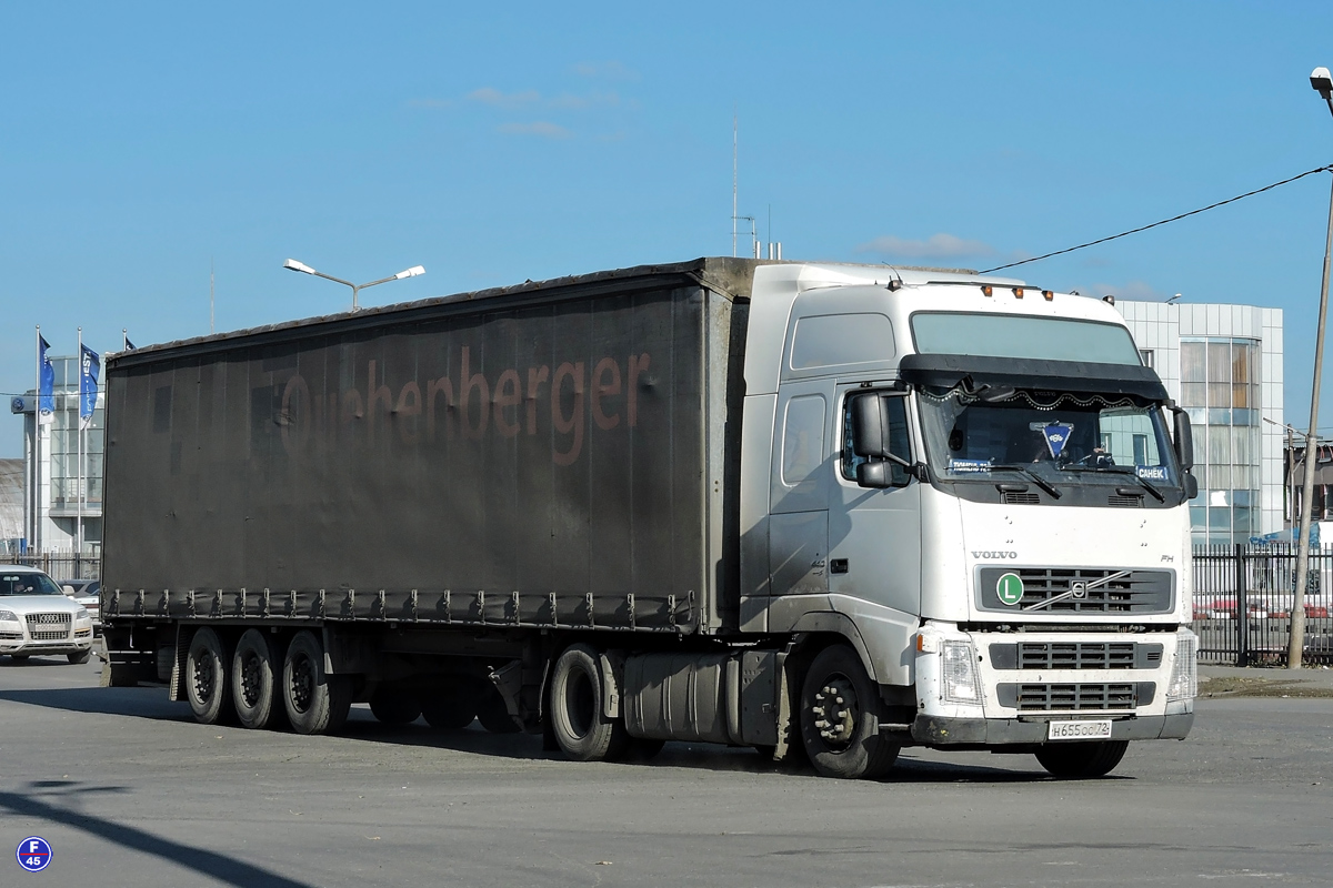 Тюменская область, № Н 655 ОС 72 — Volvo ('2002) FH12.440