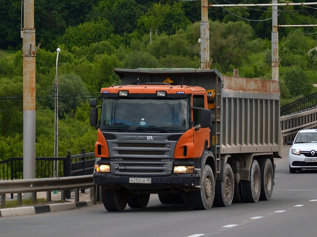 Калужская область, № М 252 ОВ 40 — Scania ('2004) P380