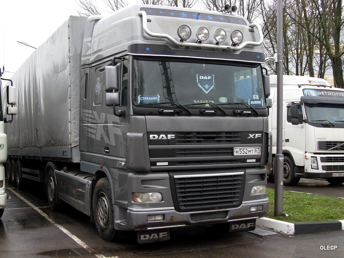 Смоленская область, № Н 552 МТ 67 — DAF XF95 FT