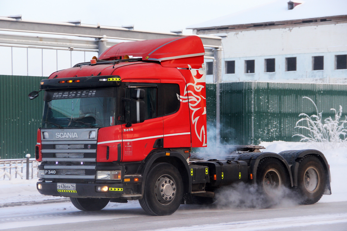 Саха (Якутия), № Х 436 КН 14 — Scania ('1996) P340