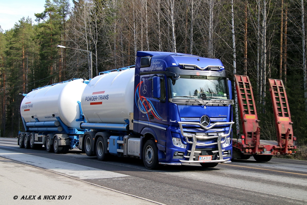 Финляндия, № ZLK-310 — Mercedes-Benz Actros ('2011)