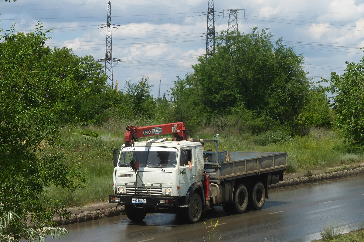 Воронежская область, № У 438 СХ 36 — КамАЗ-53212