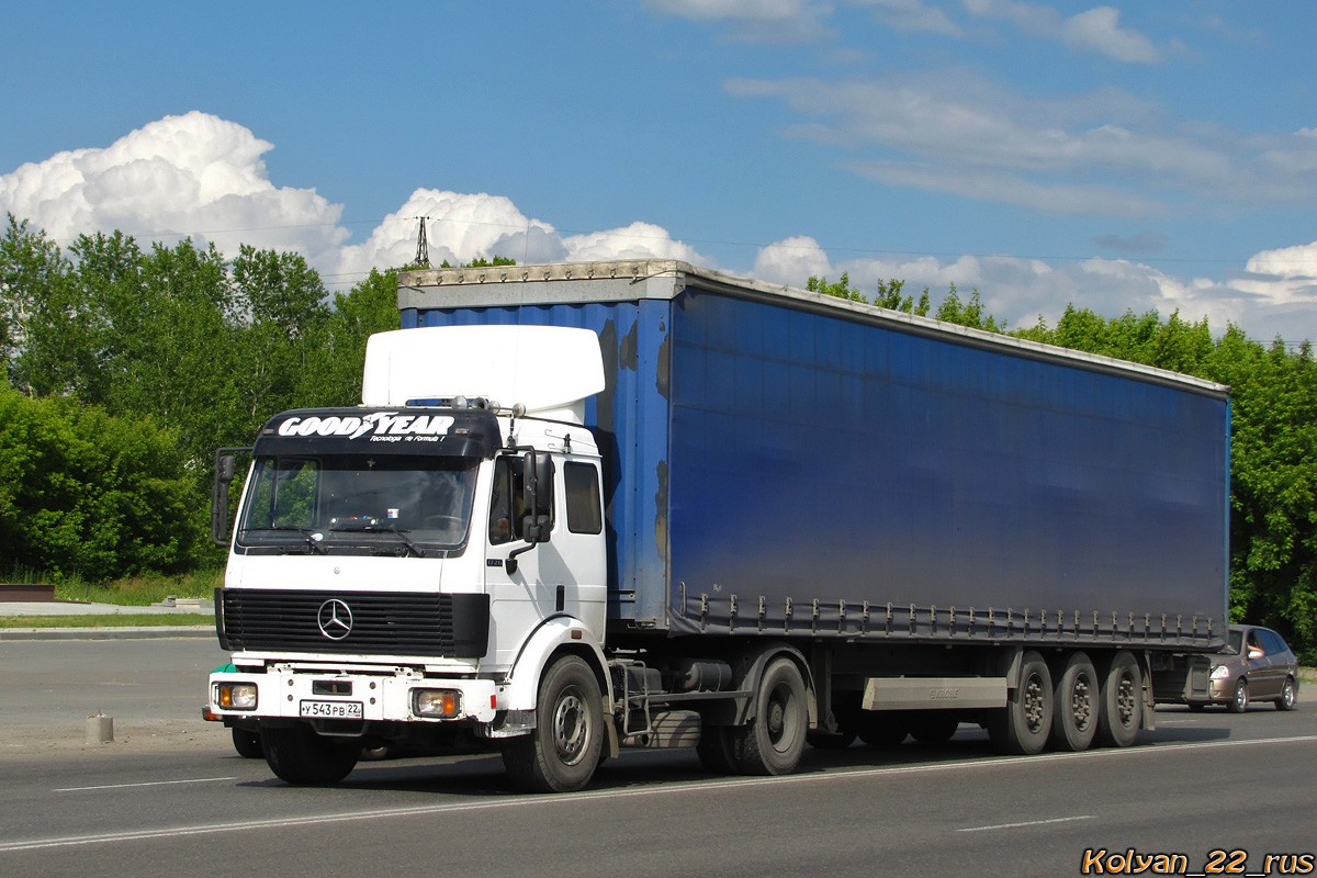 Алтайский край, № У 543 РВ 22 — Mercedes-Benz SK (общ. мод.)