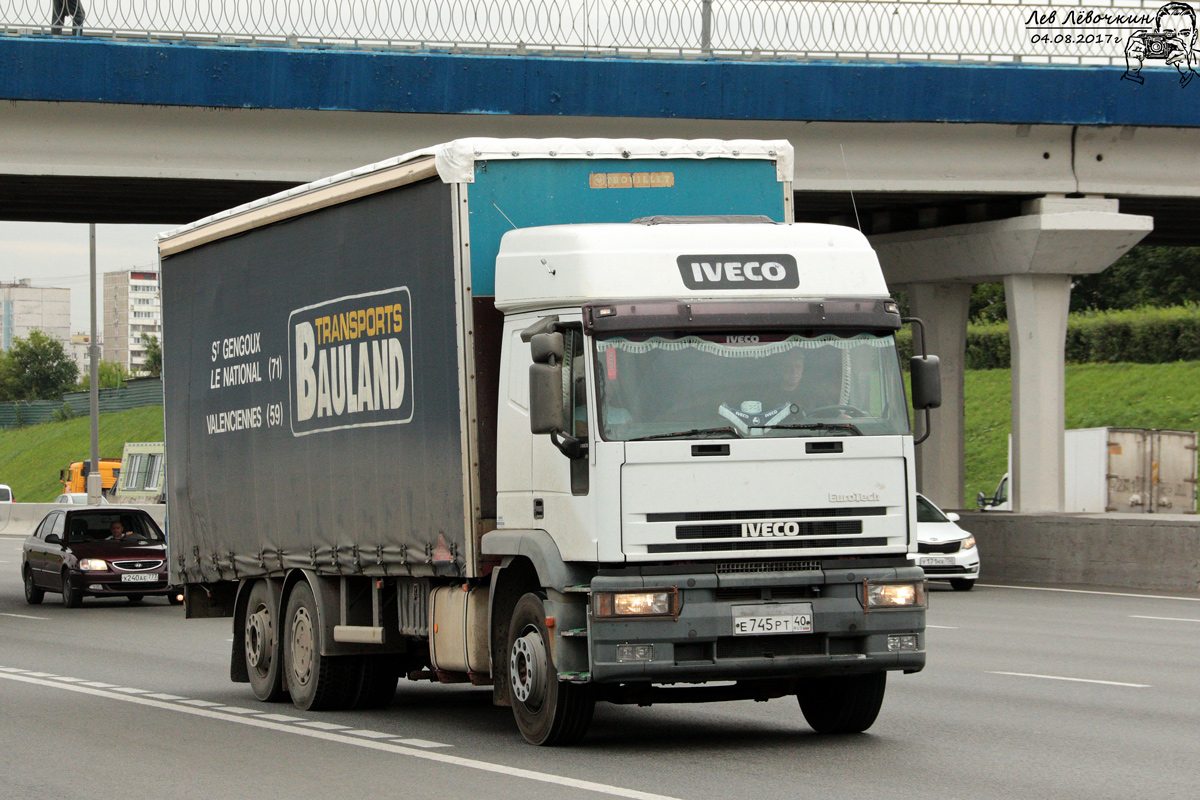 Калужская область, № Е 745 РТ 40 — IVECO EuroTech