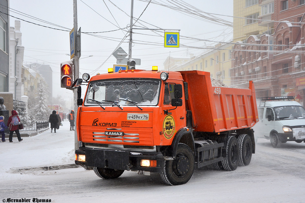 Саха (Якутия), № У 459 КУ 14 — КамАЗ-65115-62