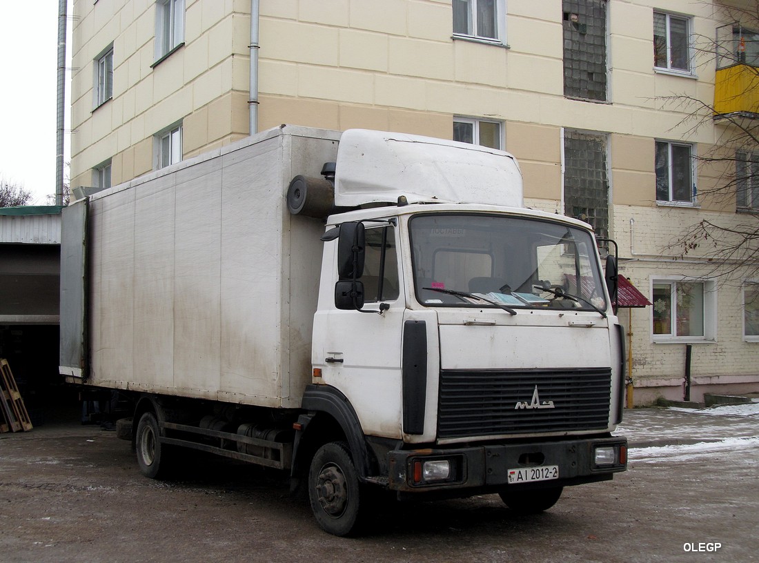 Витебская область, № АІ 2012-2 — МАЗ-4370 (общая модель)