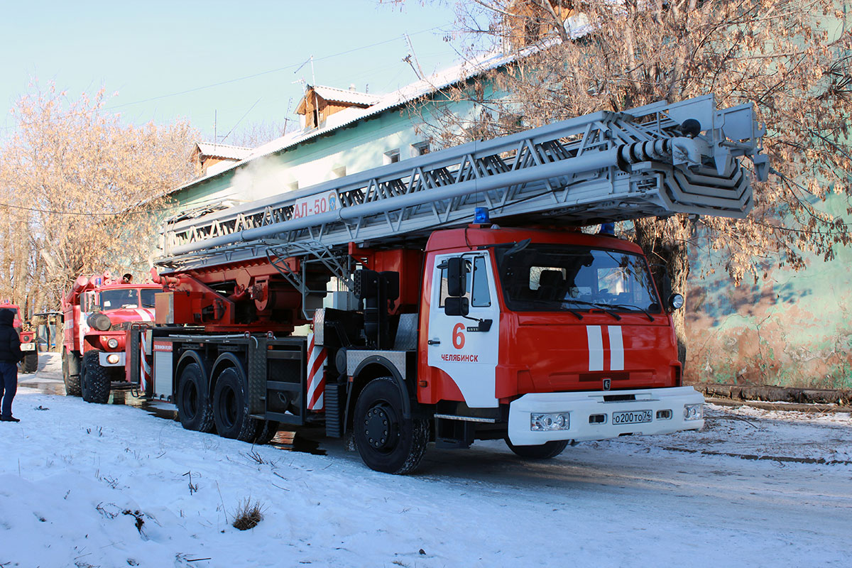 Челябинская область, № О 200 ТО 74 — КамАЗ-65115 (общая модель)