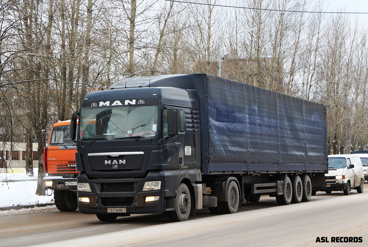 Гомельская область, № АІ 6480-3 — MAN TGX ('2007) 18.440