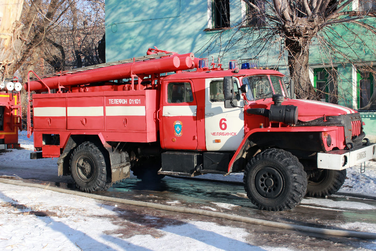 Челябинская область, № С 300 РО 74 — Урал-43206-41