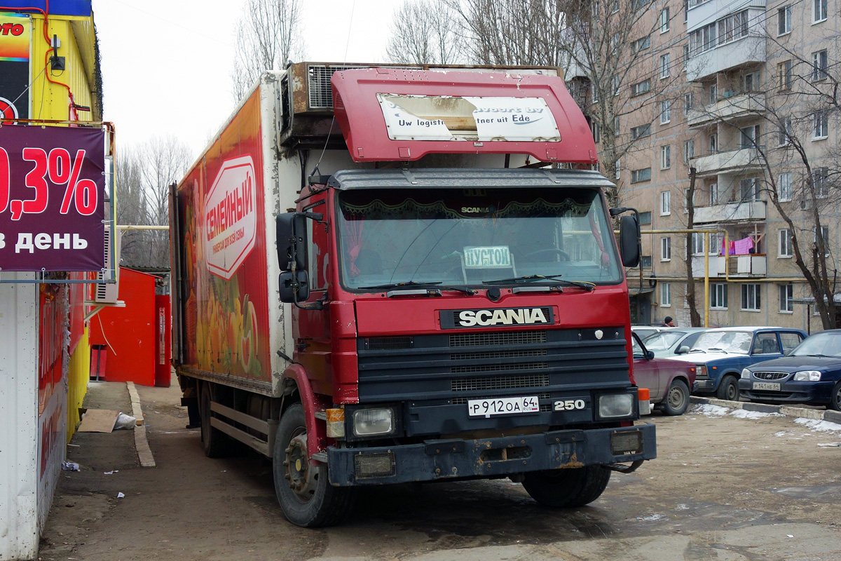 Саратовская область, № Р 912 ОА 64 — Scania (II) P93M