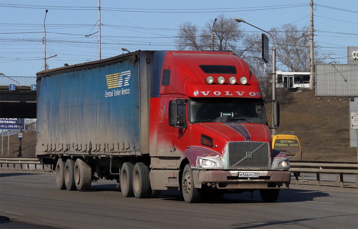 Владимирская область, № М 566 РО 33 — Volvo VNL660