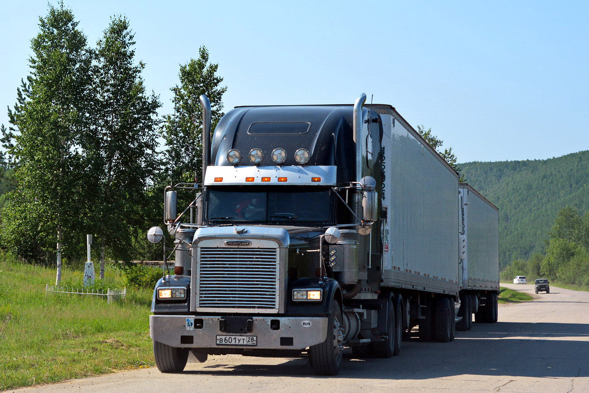 Амурская область, № В 601 УТ 28 — Freightliner FLD 132 Classic XL