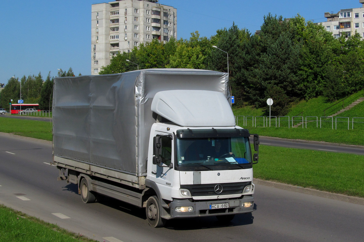 Литва, № HCA 660 — Mercedes-Benz Atego 1222