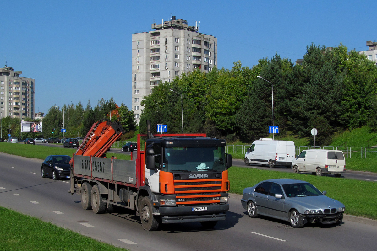 Литва, № JNR 651 — Scania ('1996) P114C