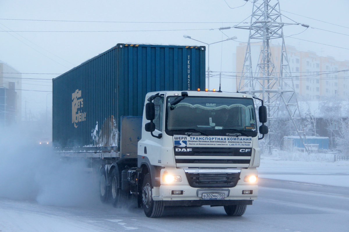 Саха (Якутия), № В 302 МН 750 — DAF CF85 FTT