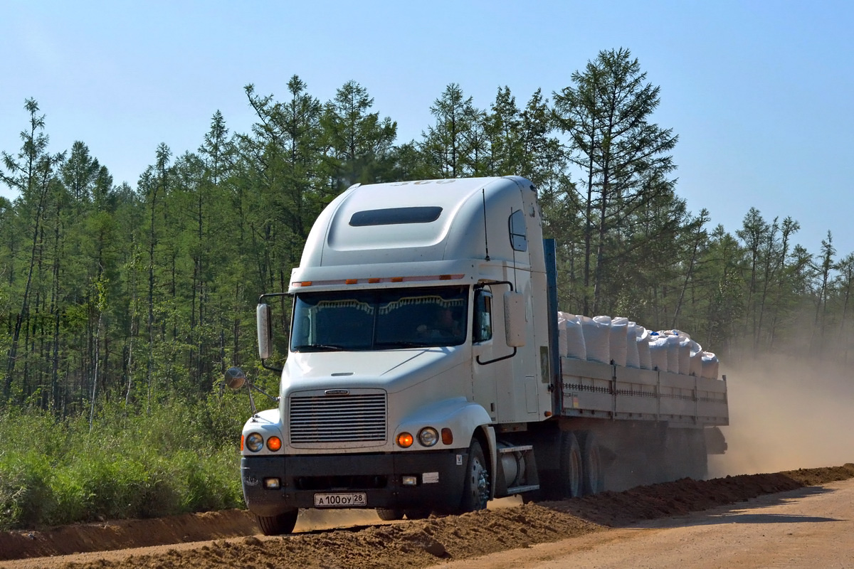 Амурская область, № А 100 ОУ 28 — Freightliner Century Class