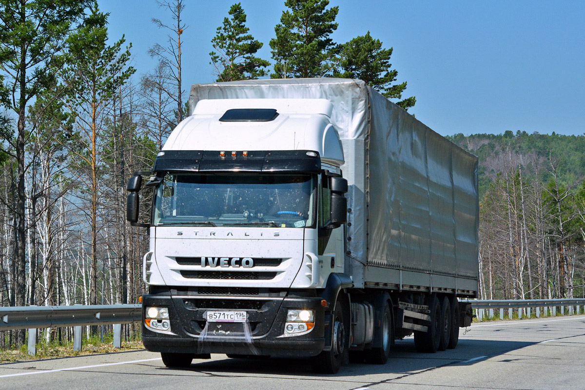 Свердловская область, № В 571 ТС 196 — IVECO Stralis ('2007)