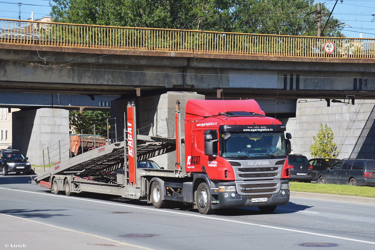 Нижегородская область, № М 419 ЕК 152 — Scania ('2011) P360