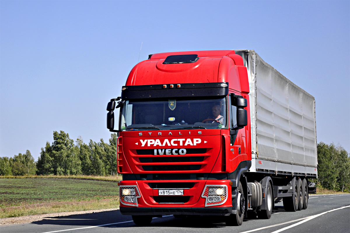 Челябинская область, № Х 815 НЕ 174 — IVECO Stralis ('2007) 450