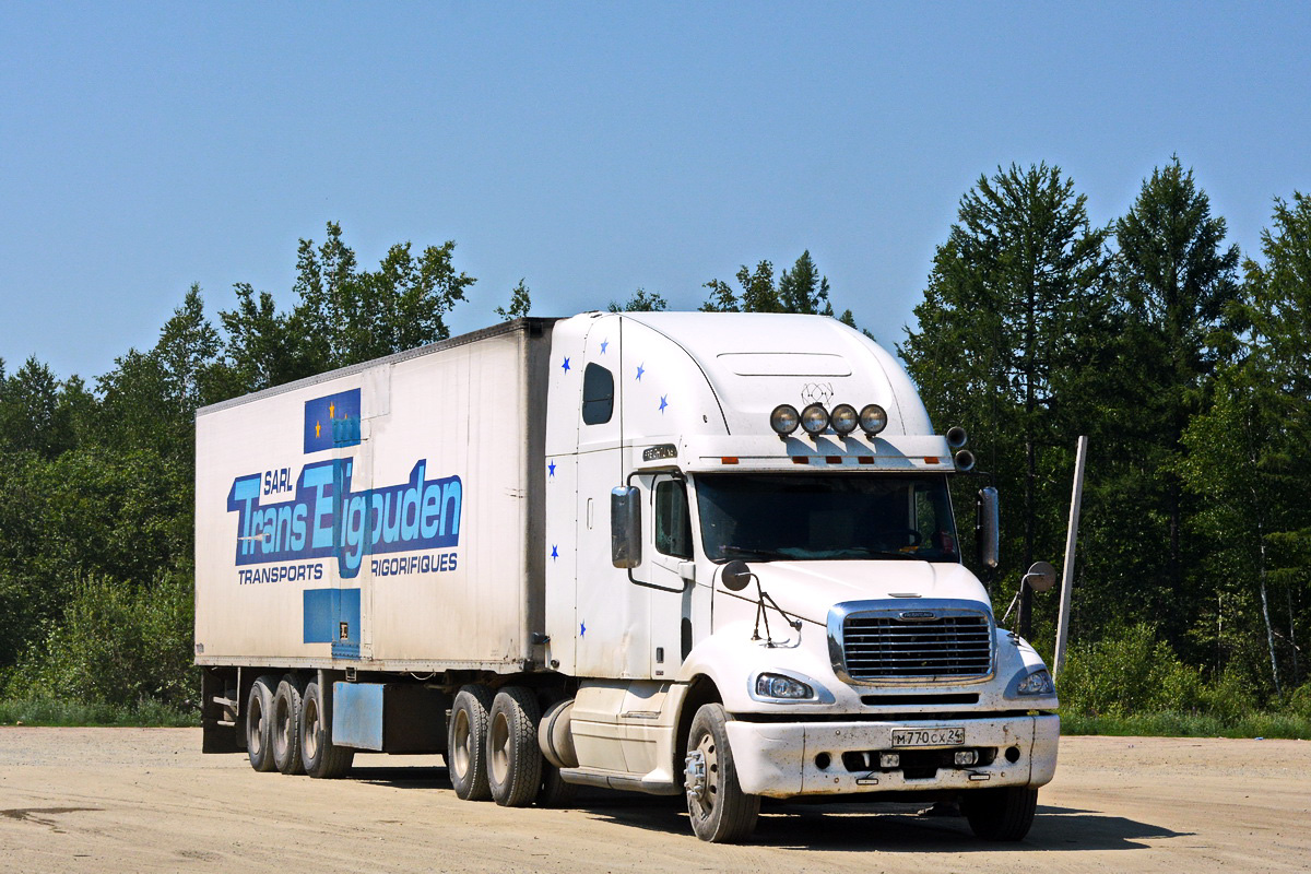 Красноярский край, № М 770 СХ 24 — Freightliner Columbia