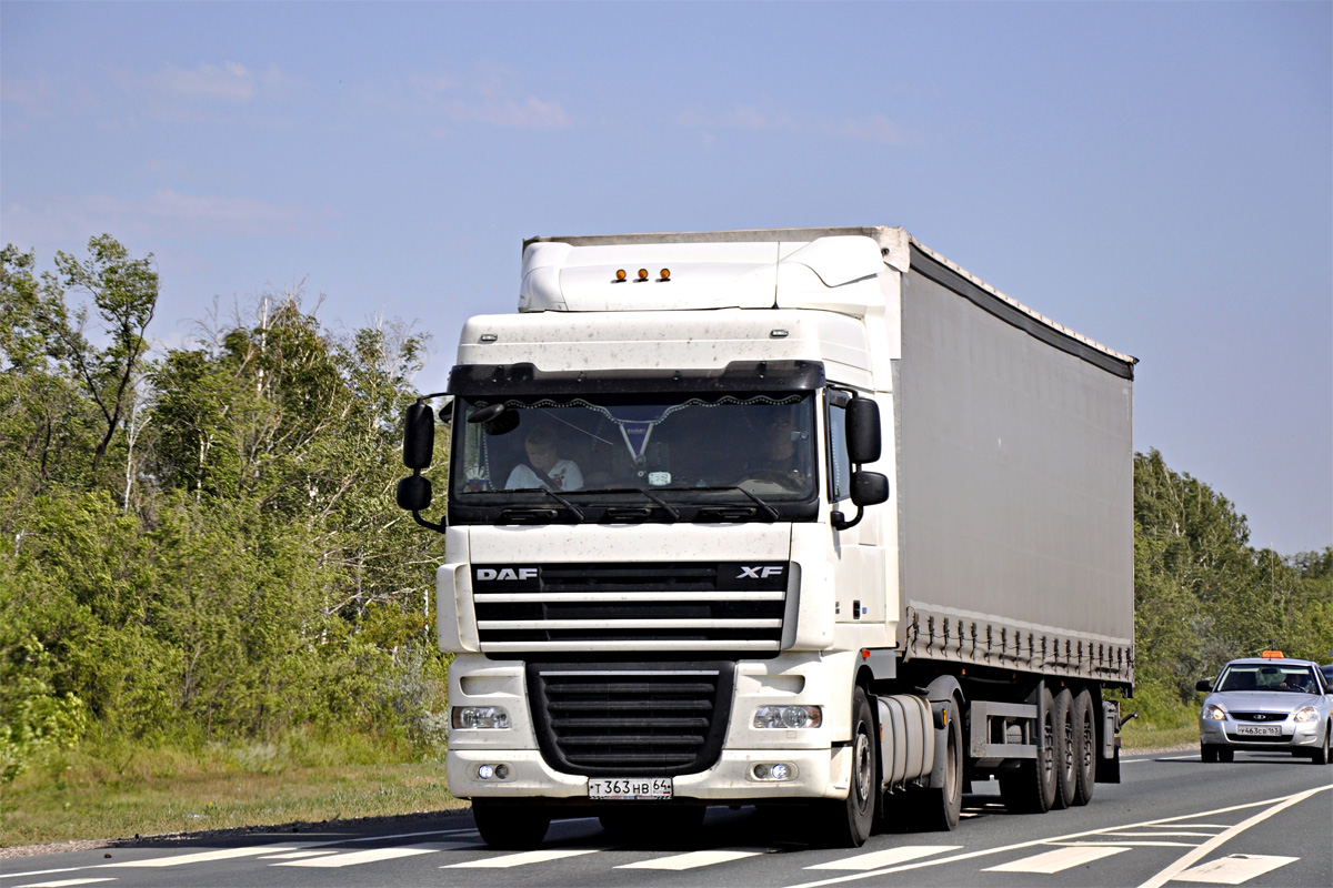 Саратовская область, № Т 363 НВ 64 — DAF XF105 FT