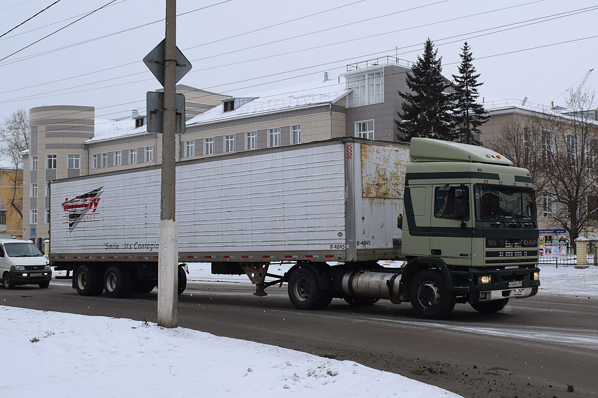 Новосибирская область, № А 760 ВУ 154 — DAF 95 FT