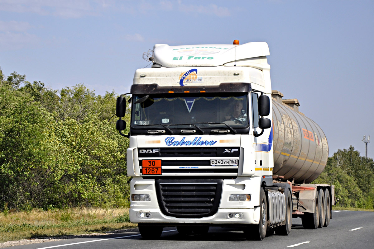 Самарская область, № О 340 УН 163 — DAF XF105 FT