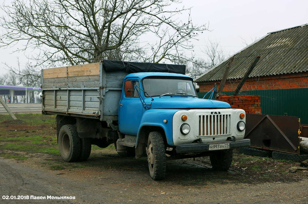 Краснодарский край, № М 993 ВН 23 — ГАЗ-53-14, ГАЗ-53-14-01