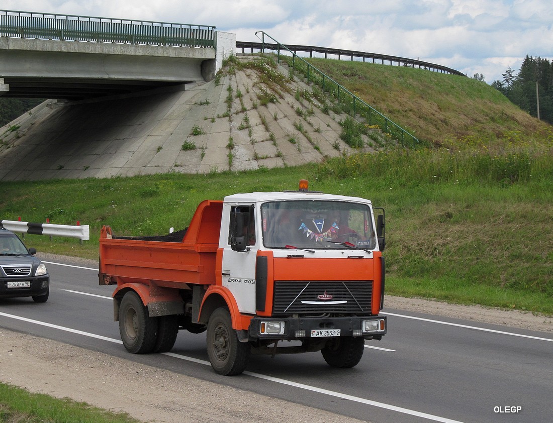 Витебская область, № АК 3563-2 — МАЗ-5551 (общая модель)