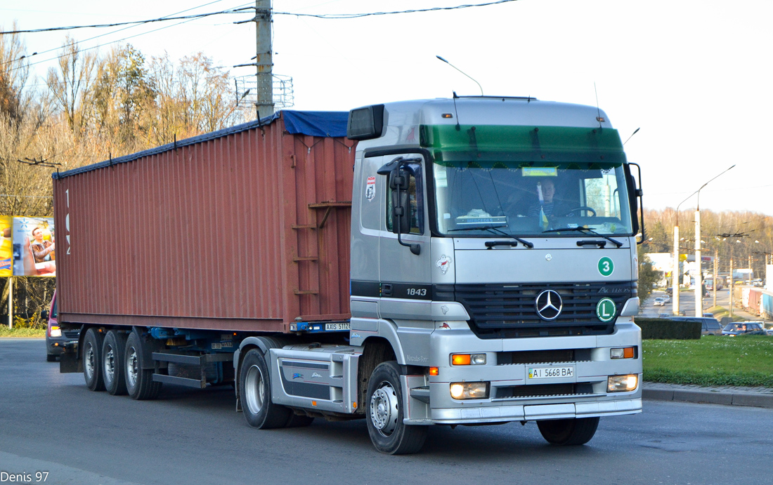 Киевская область, № АІ 5668 ВА — Mercedes-Benz Actros ('1997) 1843