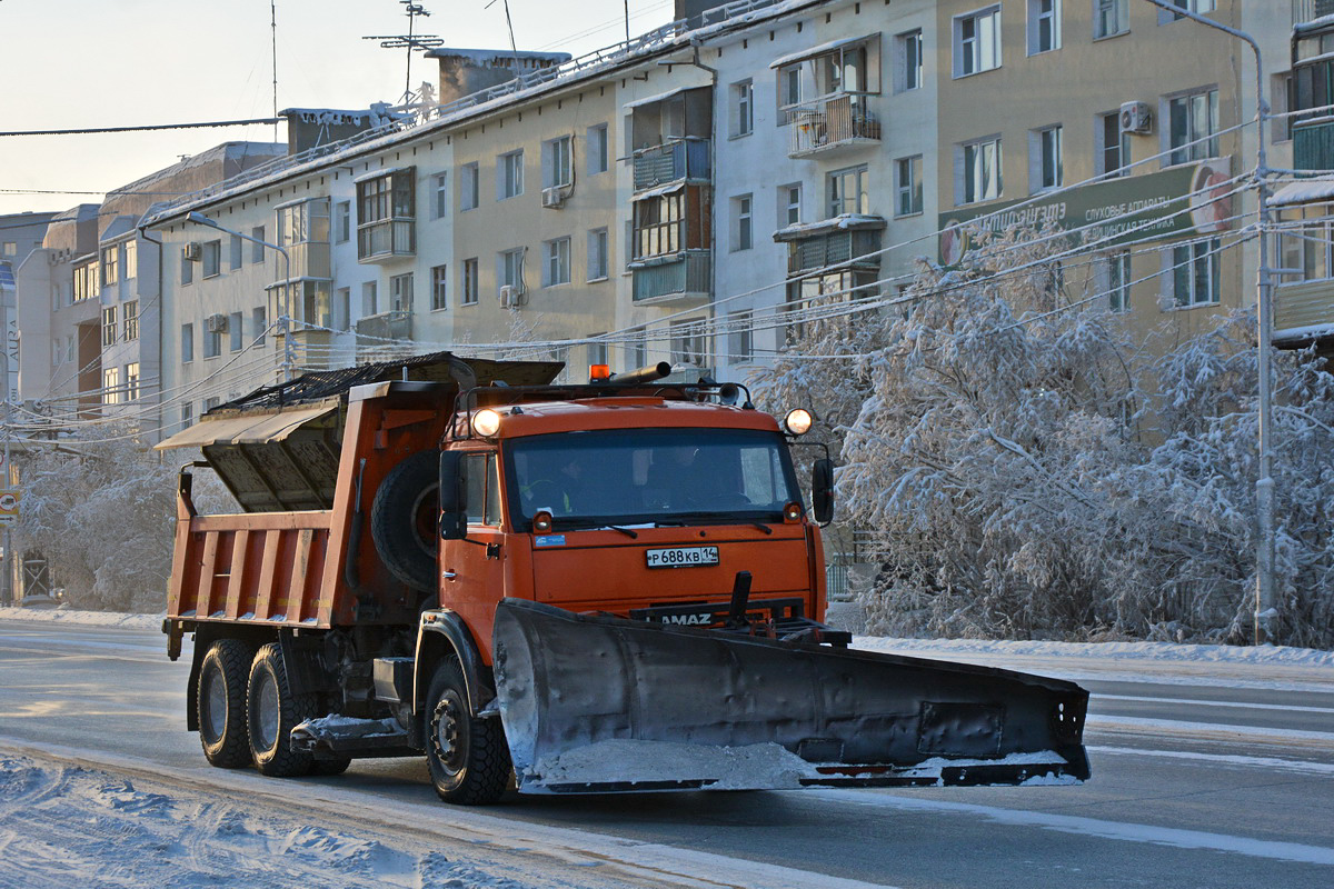 Саха (Якутия), № Р 688 КВ 14 — КамАЗ-65115-62