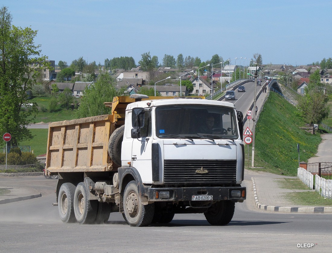 Витебская область, № АВ 6206-2 — МАЗ-5516 (общая модель)