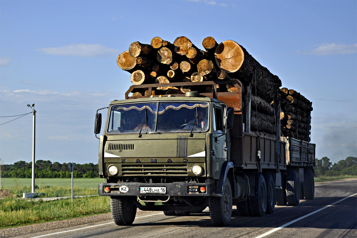 Восточно-Казахстанская область, № 448 LHA 16 — КамАЗ-53202