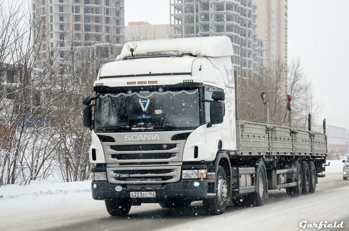 Кемеровская область, № В 223 ЕС 142 — Scania ('2011) P360