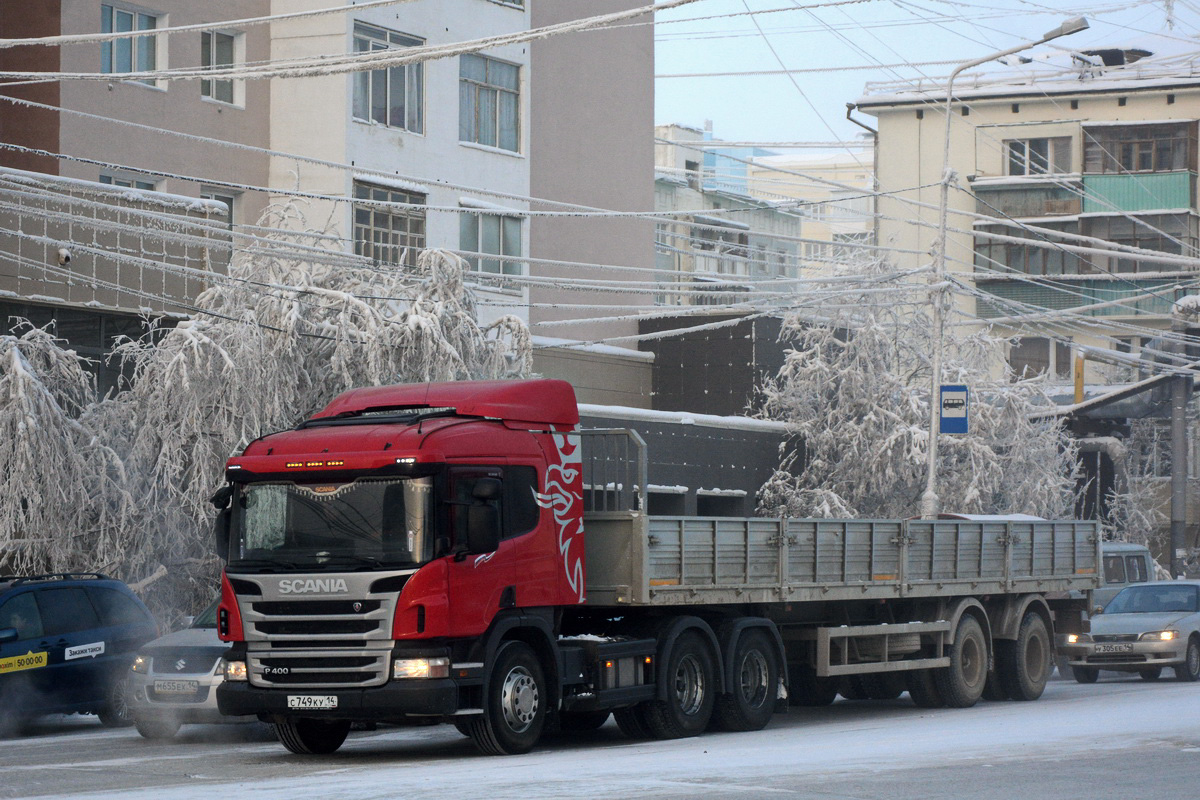 Саха (Якутия), № С 749 КУ 14 — Scania ('2011) P400