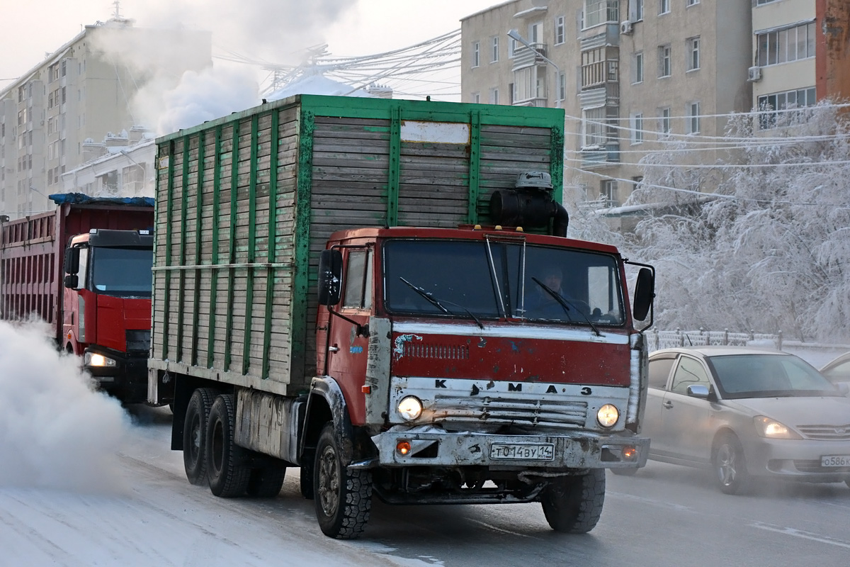 Саха (Якутия), № Т 014 ВУ 14 — КамАЗ-53212