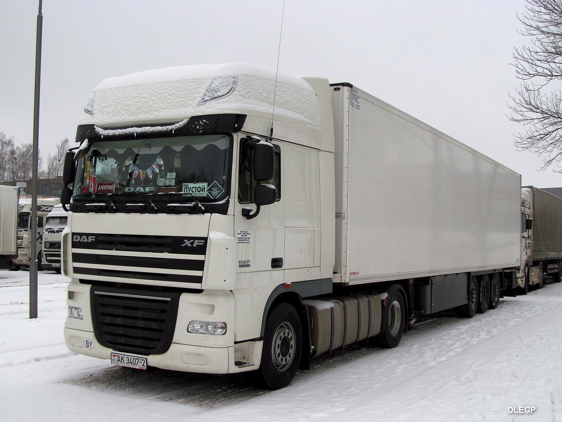 Витебская область, № АК 3407-2 — DAF XF105 FT