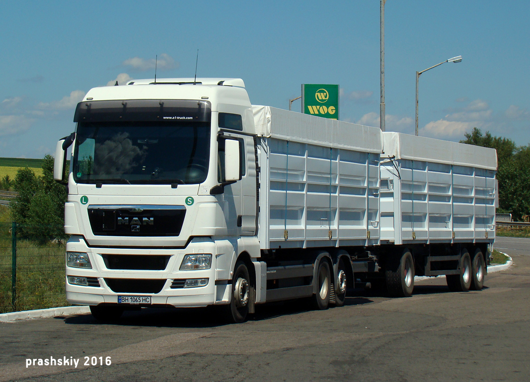 Одесская область, № ВН 1065 НС — MAN TGX ('2007) (общая модель)