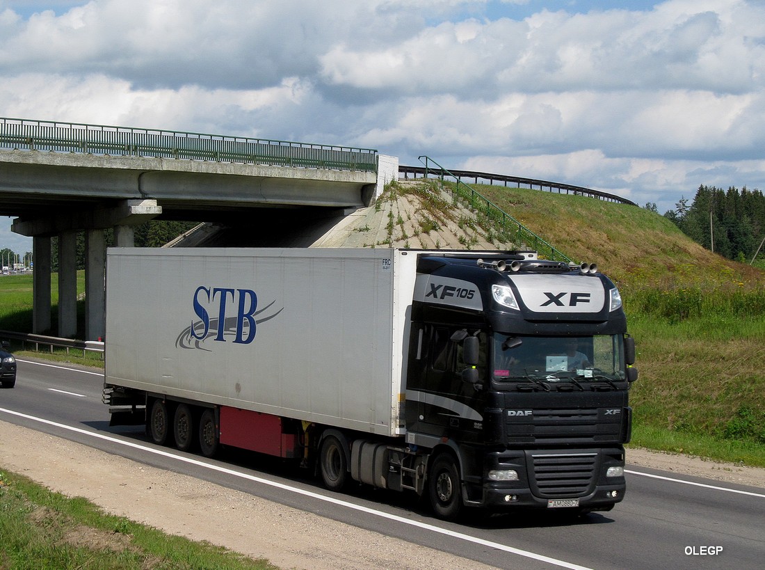 Минск, № АМ 0880-7 — DAF XF105 FT