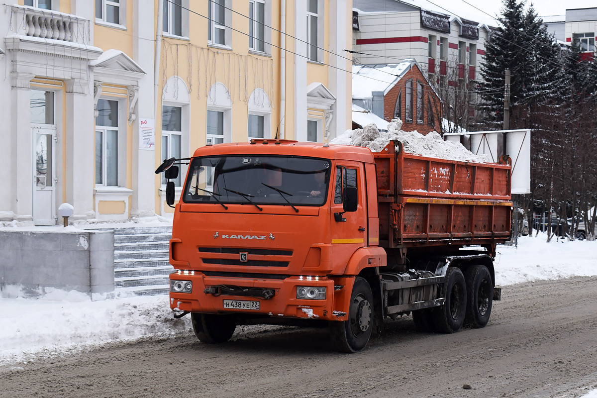 Алтайский край, № Н 438 УЕ 22 — КамАЗ-65115-A4