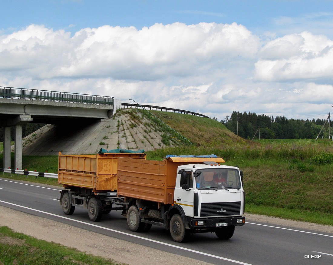 Витебская область, № АК 0884-2 — МАЗ-5551 (общая модель)