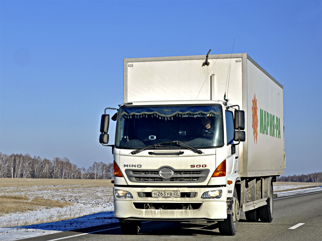 Алтайский край, № Н 263 УВ 22 — Hino 500