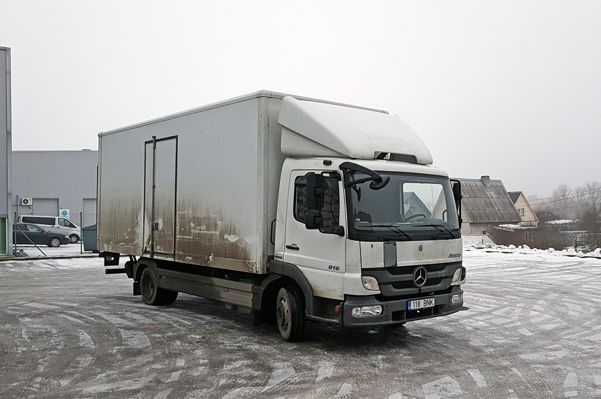 Эстония, № 118 BNK — Mercedes-Benz Atego 816