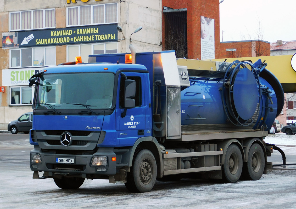 Эстония, № 993 BCX — Mercedes-Benz Actros ('2003) 2636