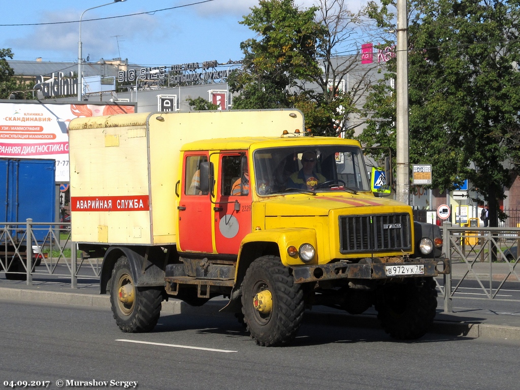 Санкт-Петербург, № В 972 УХ 78 — ГАЗ-3308 «Садко»