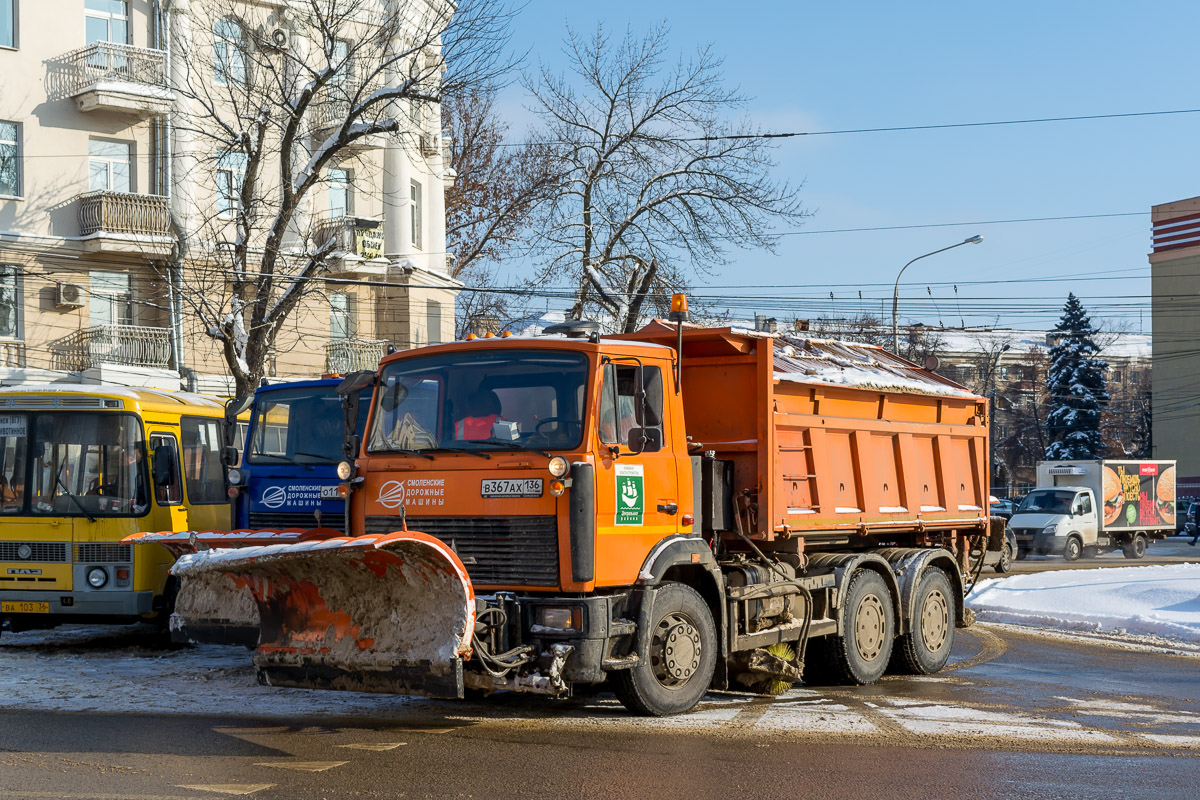 Воронежская область, № В 367 АХ 136 — МАЗ-5516W4