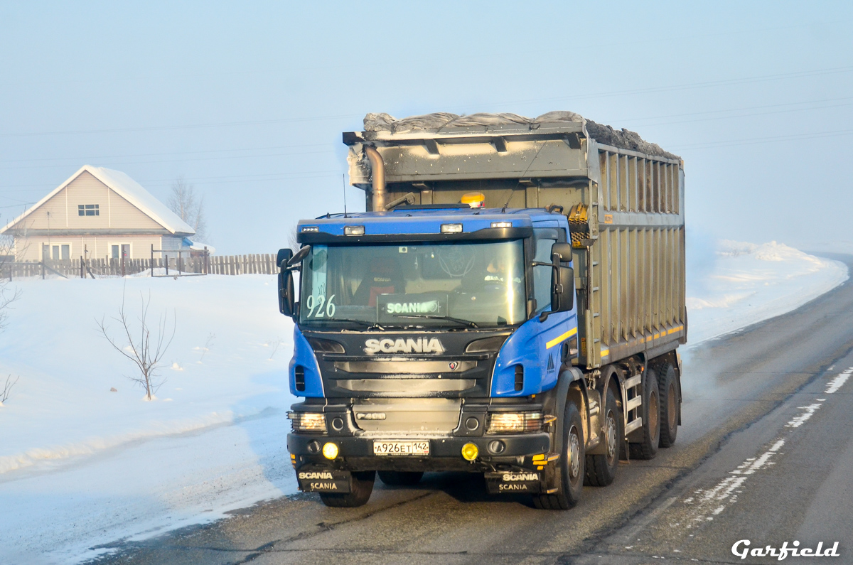 Кемеровская область, № А 926 ЕТ 142 — Scania ('2011) P400